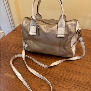 Elegant Metallic Handbag